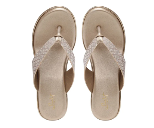 Scarlet V-Strap Wedges Footwear 